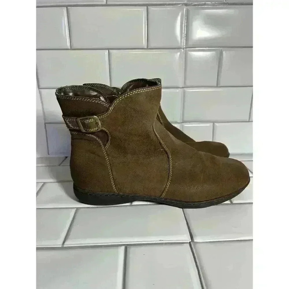 Sporto Flynn 9 M Zip Up Ankle Boots Brown - Picture 1 of 9